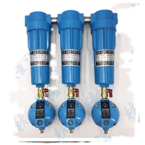 压缩空气精密过滤器 厂家直供XF系列空压机除水过滤器 品质保证