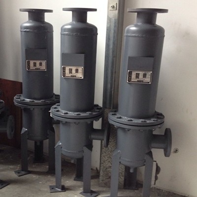 10立方管道除油除水器 油水分离器 高效除油器 气液分离器 净化压缩空气