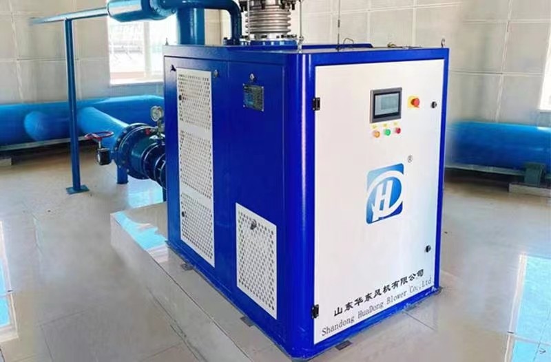  钢铁集团125口径空气悬浮鼓风机应用选型